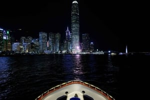 Hong Kong: Kveldscruise i Victoria Harbour med drinker