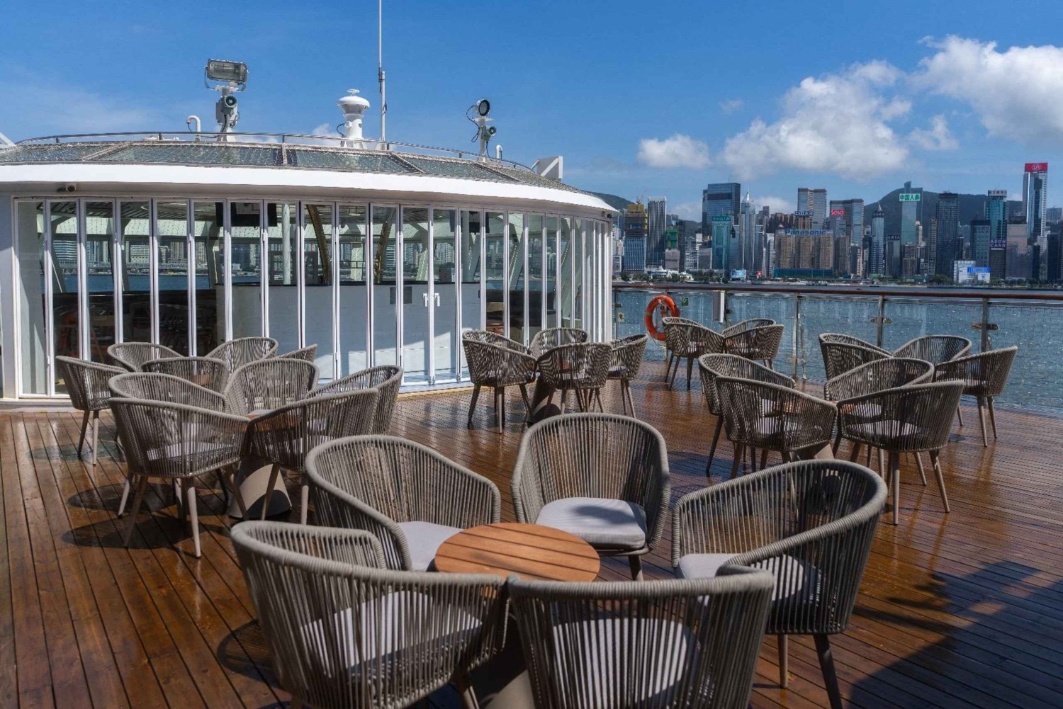 Hong Kong: Victoria Harbour Water Taxi Sightseeing Cruise