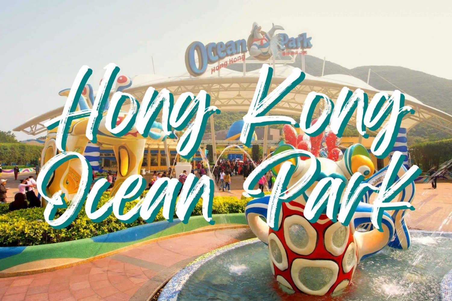 Hongkong-pakke 3: Ocean Park med gratis bytur