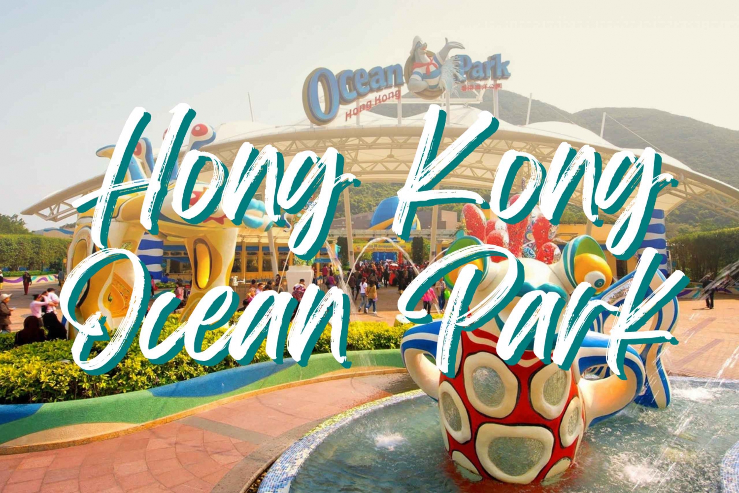Pacote 3 para Hong Kong: Ocean Park com city tour gratuito