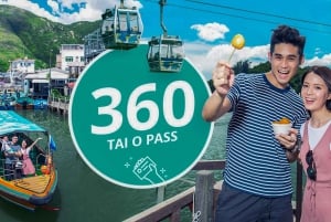 Lantau Island: Boat and NP360 Cable Car or Tai O Day Pass
