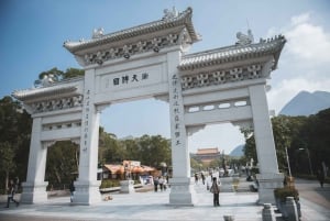Lantau: Bilhete particular sem fila para o teleférico de Ngong Ping