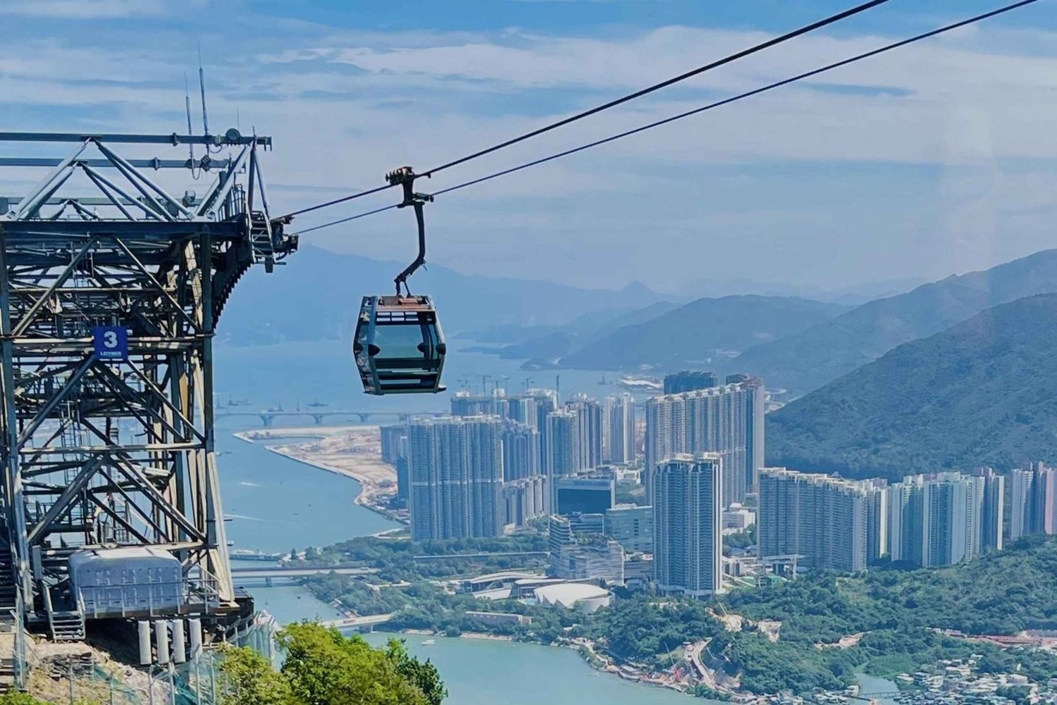 Ngong Ping Cable Car Ride and Tai O Village Afternoon Tour