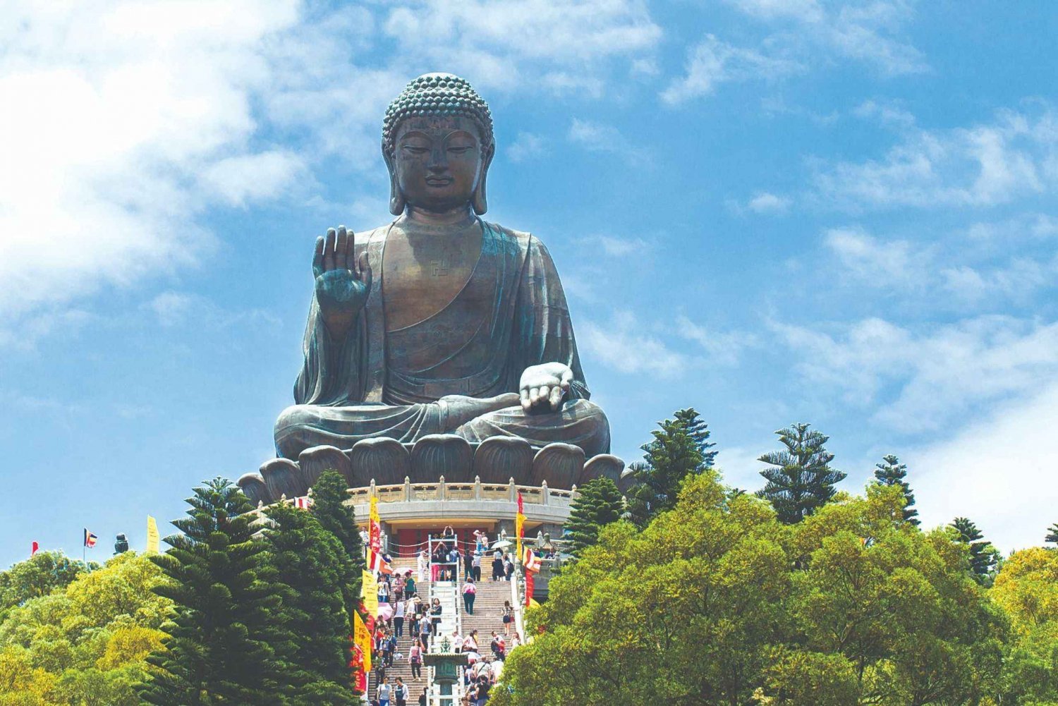 Premium Lantau Tour with Cable Car tickets & English Guide