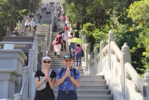 Premium Lantau Tour with Cable Car tickets & English Guide