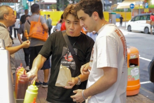 ミシュラン認定の屋台の食べ物と文化を楽しむ九龍散策