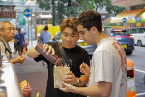 ミシュラン認定の屋台の食べ物と文化を楽しむ九龍散策