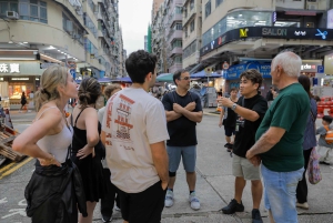 ミシュラン認定の屋台の食べ物と文化を楽しむ九龍散策