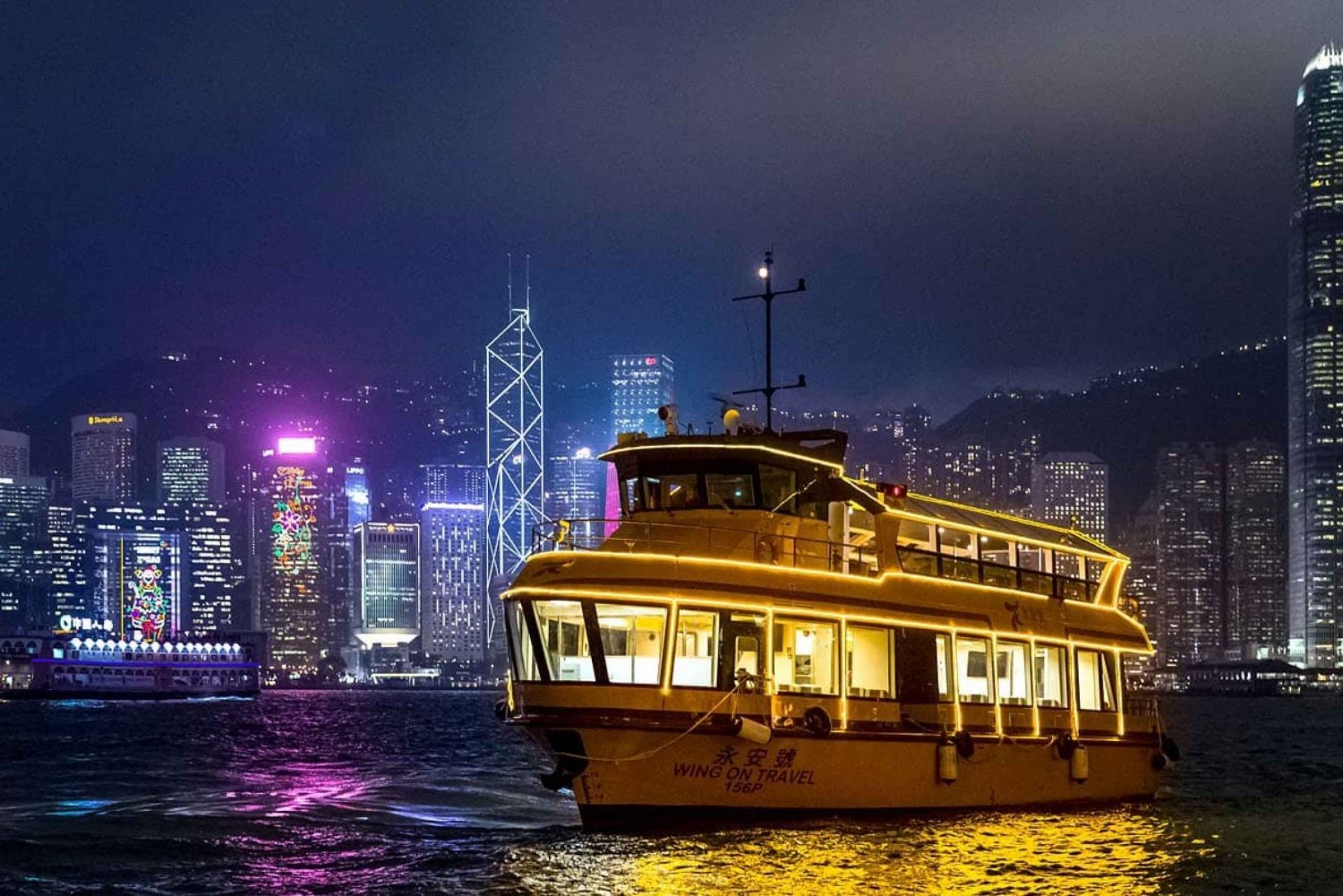 Victoria Harbour Night or Symphony of Lights Cruise