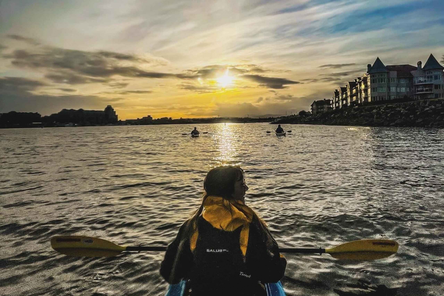 Victoria : Excursion en kayak au coucher du soleil