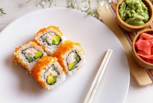 Houston: fajna lekcja robienia sushi z lokalnym szefem kuchni