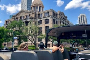 Houston: Guided City Tour by an Open-Top Double Decker Bus