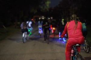 Houston: LED-sykkelritt med musikk om natten