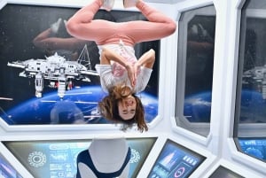 Bilhete de entrada para o Museu das Ilusões