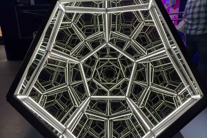 Bilhete de entrada para o Museu das Ilusões