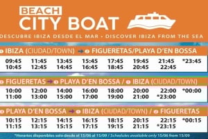 BEACH City Boat Ibiza (Stadt) – Figueretas – Playa d'en Bossa