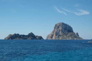 Cala Bassa Beach and Es Vedrá Catamaran Cruise