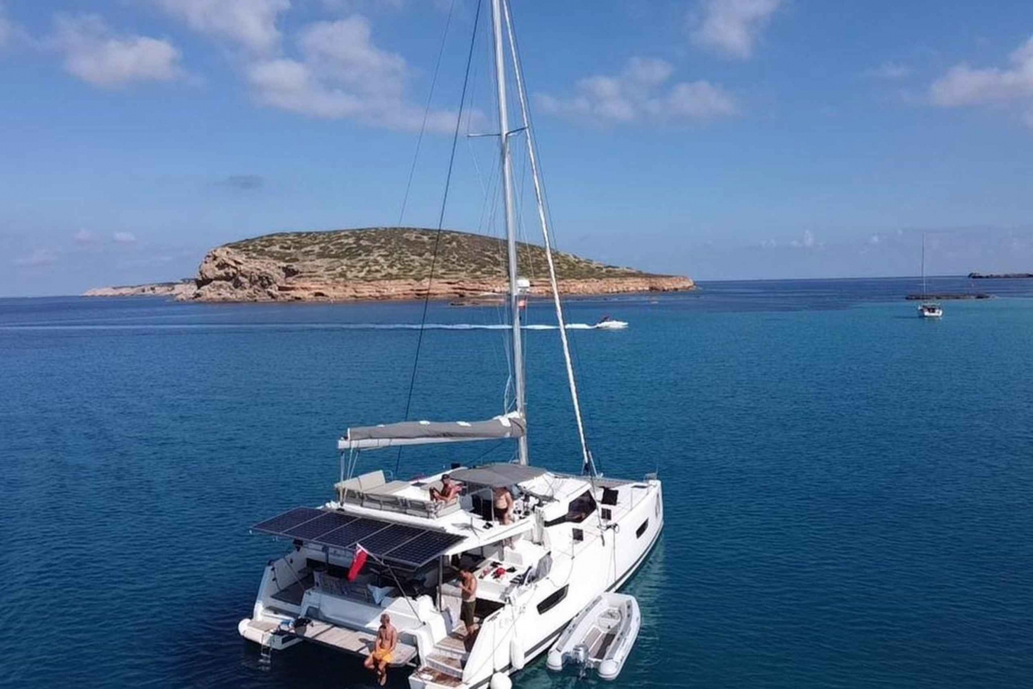 Catamaran Boat Excursion Shared Tour Ibiza Max 12 Pax