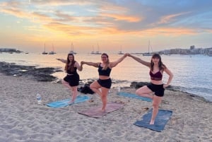 Discover Beach Yoga in San Antonio Ibiza