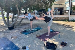 Entdecke Beach Yoga in San Antonio Ibiza