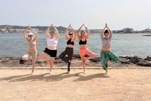 Entdecke Beach Yoga in San Antonio Ibiza