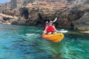 Es Figueral : Visite guidée en kayak et plongée en apnée