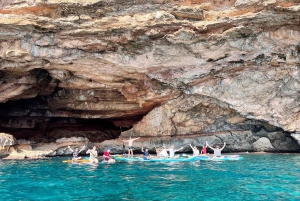Formentera: SUP Stand Up Paddle Guided Tour & Snorkeling
