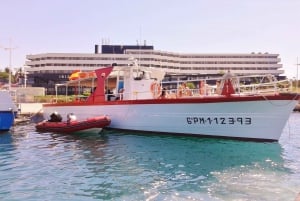 Z Ibizy: Rejs statkiem na Formenterę z opcjonalną paellą