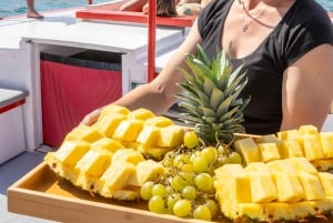 Depuis Ibiza : Croisière en bateau vers Formentera avec Paella en option