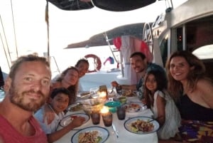 Från Ibiza: Espalmador och Formentera privat katamaranresa