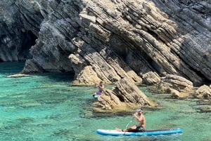 From Ibiza: Island Highlights & Formentera Private Boat Tour