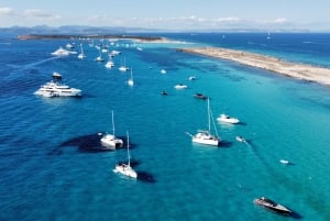 From Ibiza: Island Highlights & Formentera Private Boat Tour