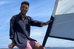 Depuis Ibiza : Les points forts de l'île et l'excursion en bateau privé à Formentera