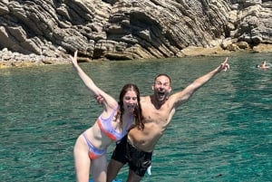 De Ibiza: Destaques da ilha e passeio de barco particular em Formentera