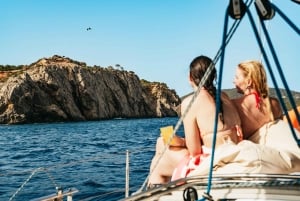 From Ibiza: Sailing Tour to Formentera with Beach Stops