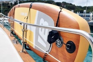 Ibiza: Ganztägiger Bootscharter auf einer traditionellen balearischen Yacht