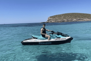 Ibiza: 20-Minute Jet Ski Rental No Licens Cala Bassa Ibiza
