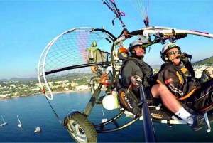 Ibiza: 45min Motorized Paragliding Flight around the Island