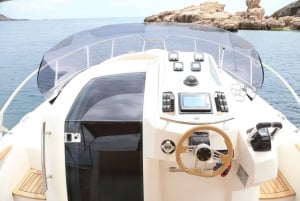 Ibiza: 9-persoons privé boot huren, Formentera og høydepunkter