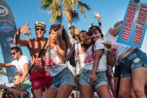 Ibiza: Bådfest om eftermiddagen med åben premiumbar og paella