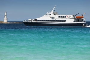 Ibiza Airport Shuttle Bus Transfer and Ferry to Formentera