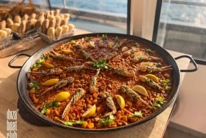 Formentera-kryssning med middag, solnedgång och drinkar