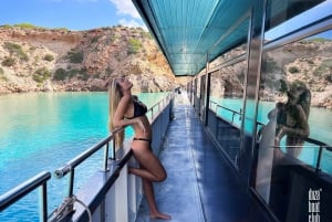 Ibiza : Croisière à Formentera avec dîner, coucher de soleil et boissons