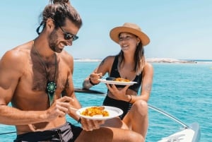Cruzeiro em Formentera com jantar, pôr do sol e bebidas