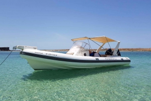 Ibiza and Formentera aboard a semi-rigid treasure (Samaná)