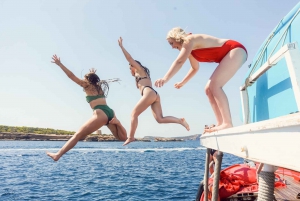 Ibiza: Boat Cruise Aboard Classic Wooden Boat