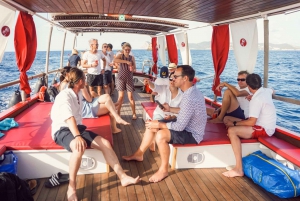 Ibiza: Boat Cruise Aboard Classic Wooden Boat