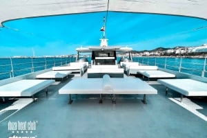 Ibiza: Sunset Boat Party mit unbegrenzten Getränken und DJ