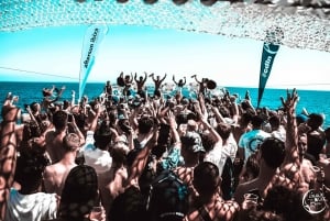 Ibiza: Sunset Boat Party med ubegrænsede drinks og DJ