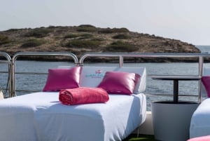 Ibiza: Formentera Cruise with Meals, Open Bar, Sunset & DJ